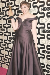HBO's 2013 Golden Globes Party at the Beverly Hilton Hotel - Arrivals Featuring: Lena Dunham Where: Los Angeles, CA, United States When: 13 Jan 2013 Credit: Apega/WENN.com